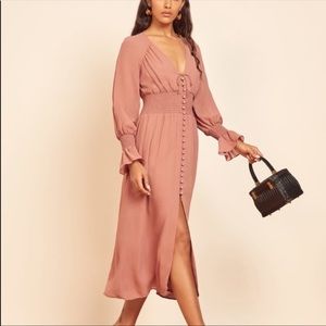 Reformation maxi dress